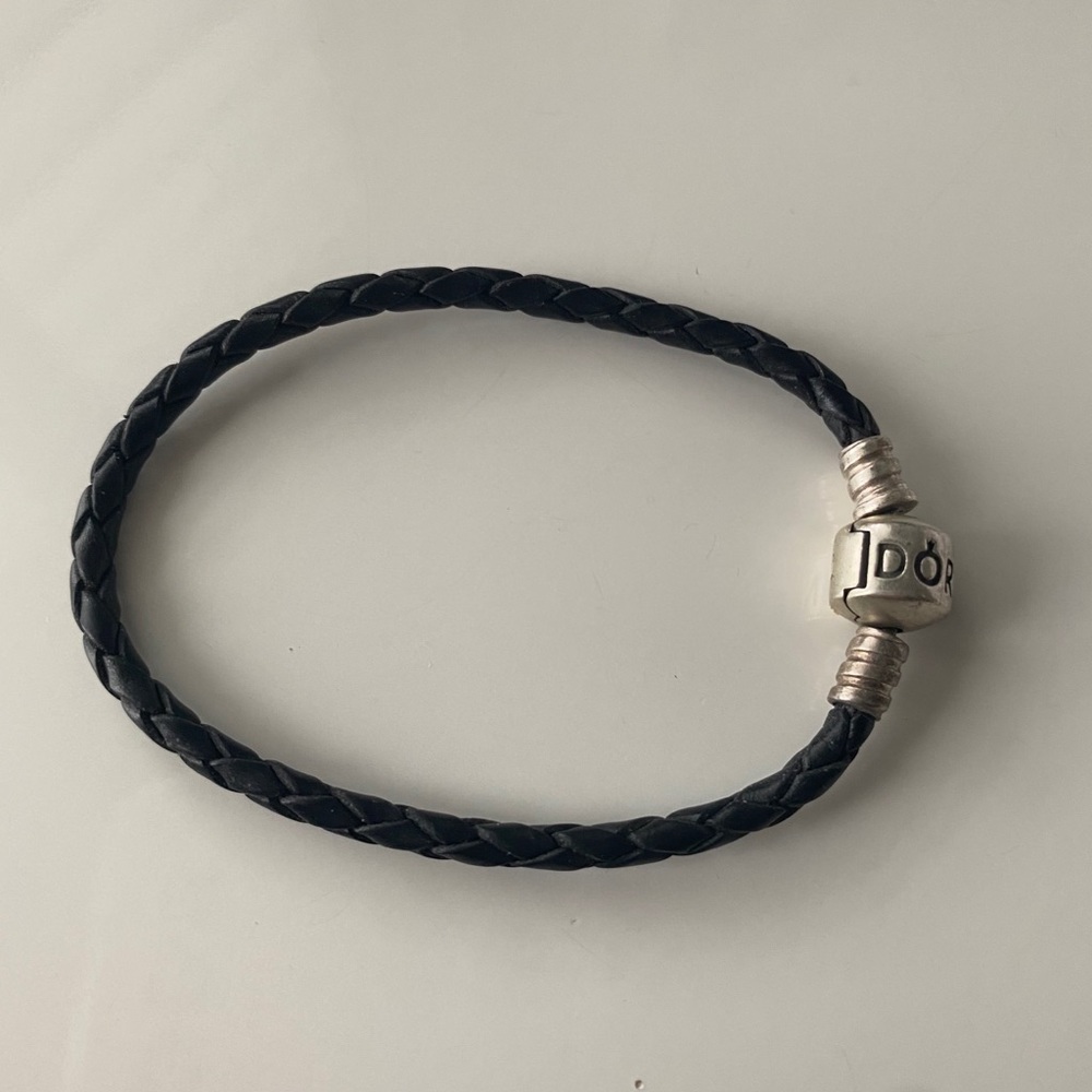 Leather Pandora bracelet
